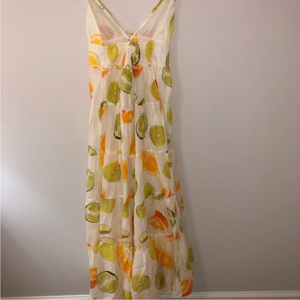 J Crew citrus tiered dress Edie Parker S - Picture 6 of 14